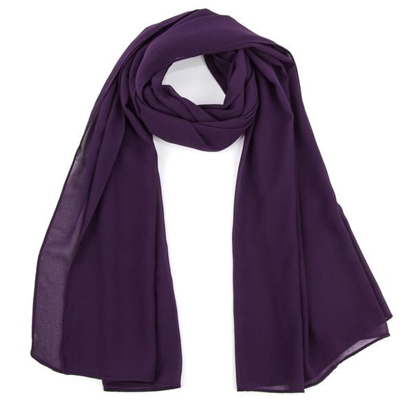 PURPLE GEORGETTE HIJAB