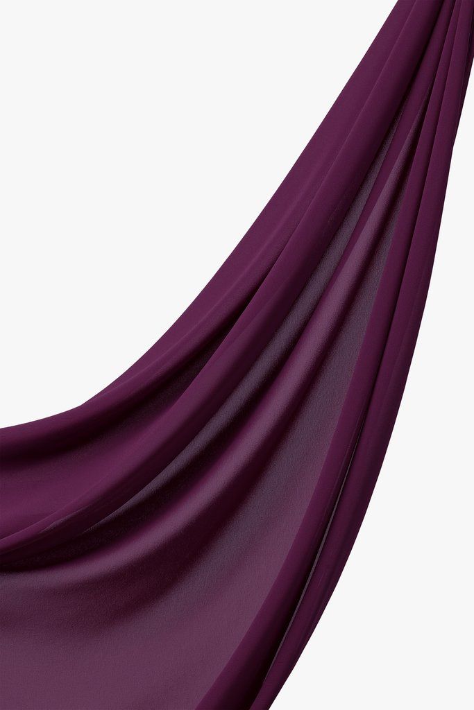 PURPLE GEORGETTE HIJAB