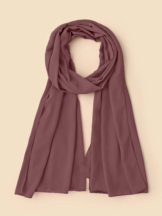 MAUVE GEORGETTE HIJAB