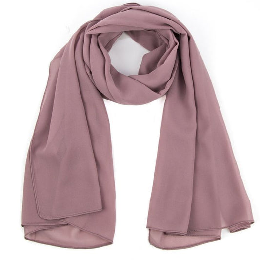 DUSTY MAUVE GEORGETTE HIJAB