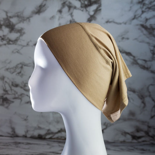 BEIGE TUBE CAP