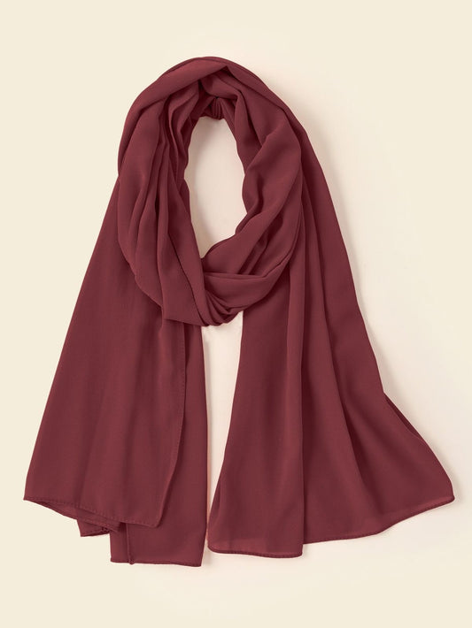 DUSTY ROSE GEORGETTE HIJAB