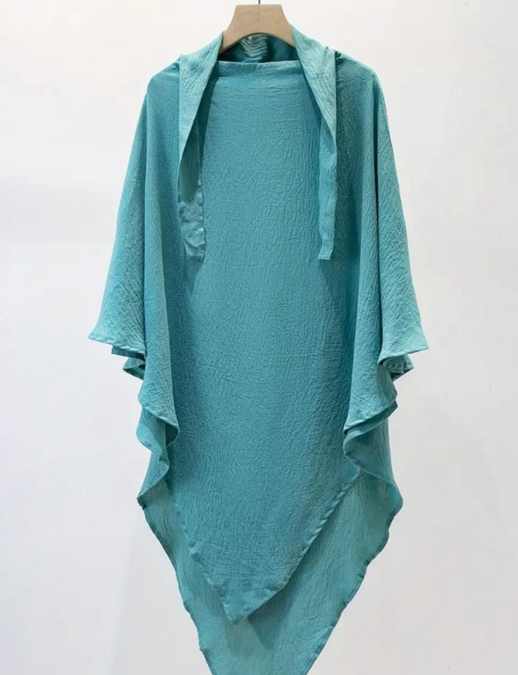 AQUA GREEN PRAYER DRESS