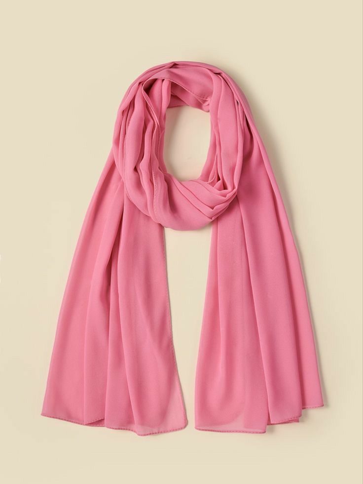 FLAMINGO PINK GEORGETTE HIJAB